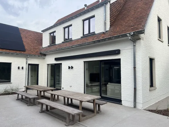 Aluminium ramen voor tweede verblijf in Koksijde