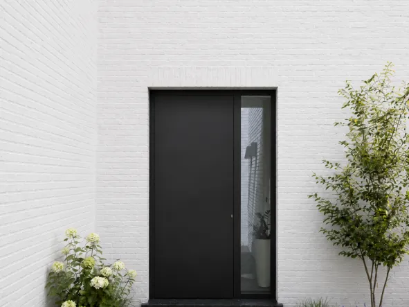 Aluminium deur