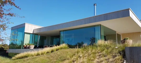 Ramen voor moderne villa in Oostduinkerke